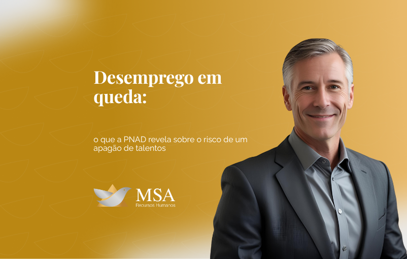 Desemprego em queda: o que a PNAD revela sobre o risco de um apagão de talentos
